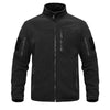Full Zip Up Tactical Army Fleece Jacket Military Thermal Warm Police Work Coats