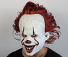 Movie Joker Cosplay Costume Mask Stephen King Chapter Horror Clown COS Jacket