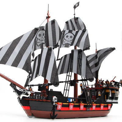 Pirate Ship Skeleton Adventure Model Building Blocks Bricks Toys