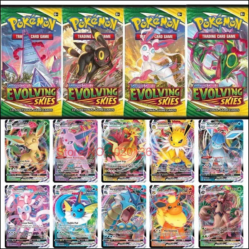 Evolving Skies Booster Box Pokemon