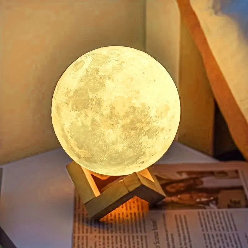 LED Moon Light Galaxy Light DIY Moon Night Light Bedroom Decoration