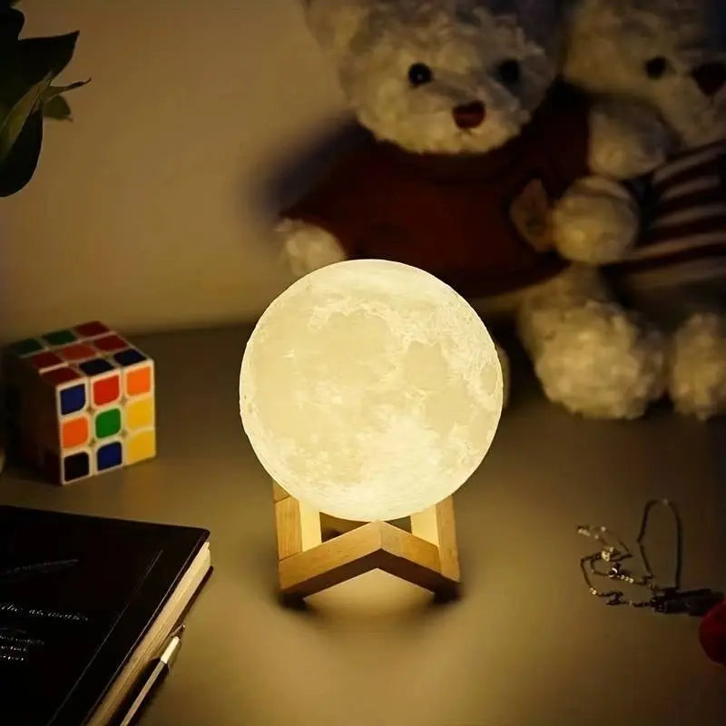 LED Moon Light Galaxy Light DIY Moon Night Light Bedroom Decoration