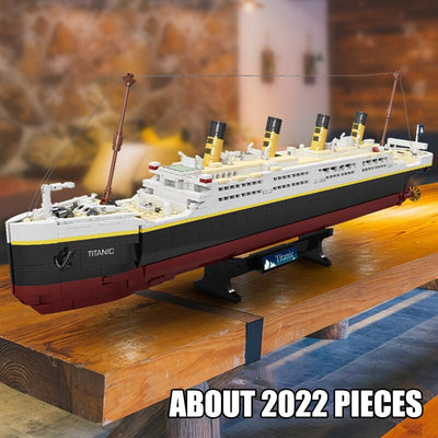 Titanic Model Building Blocks Bricks Toys