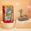 1416pcs Chinese Dragon Model Building Blocks Creative Mini Decoration Bricks