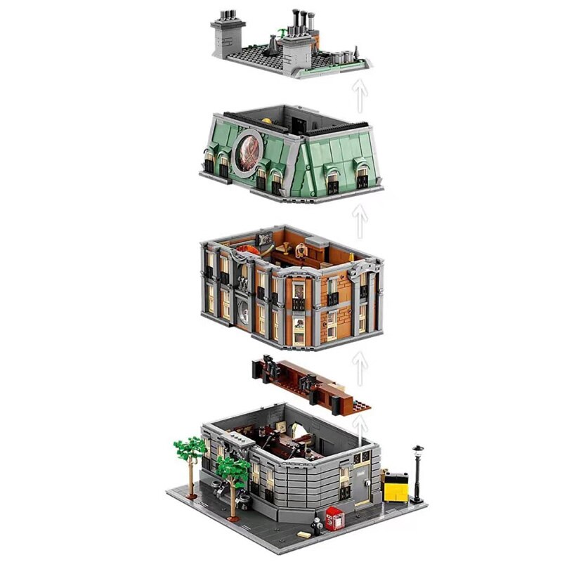 76218 Doctor Strange Sanctum Sanctorum Showdown Movie StreetView Building Block