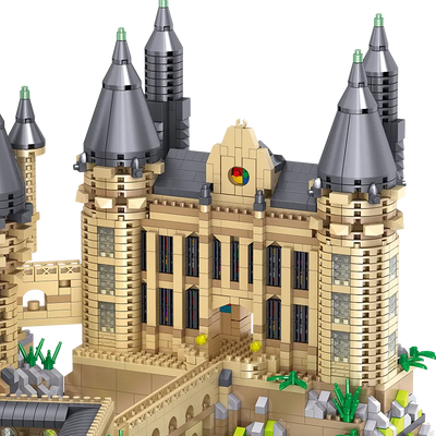 Magic Castle Micro Mini Building Blocks DIY 3D Castle Bricks Model
