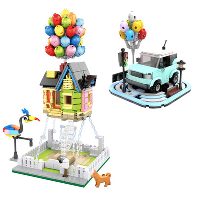 Flying Balloon House Tensegrity Sculptures Modular City Building Blocks
