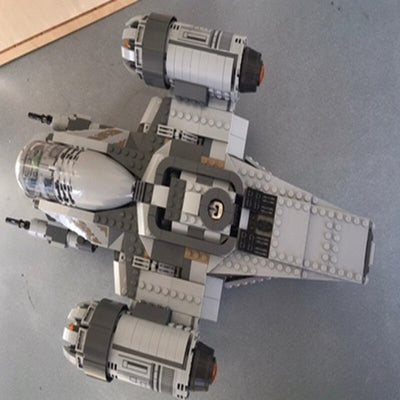 Imperial Cruiser Model Ucs Razor Crest By Model Star Toys Wars 75315 Building Blocks Bricks