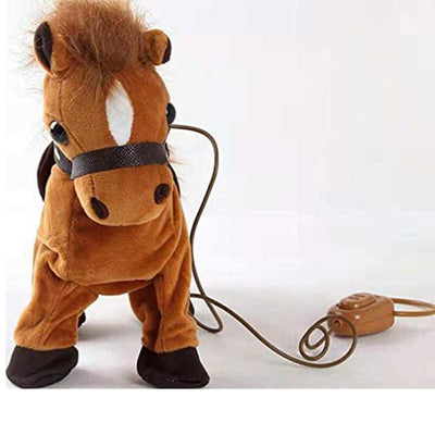 Horse Walk Along Horse with Remote Control Leash Dancing Singing Walking Musical Pony Pet Toys