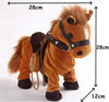 Horse Walk Along Horse with Remote Control Leash Dancing Singing Walking Musical Pony Pet Toys