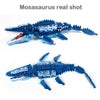 Dinosaur Ship Toys Building Block DIY Escape From Ocean Mosasaurus Assembly Bricks Educational Sets