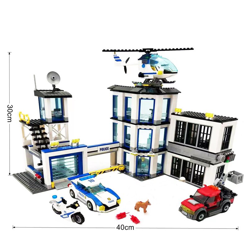 Police Station 10660 City Police Station Bela Building Block