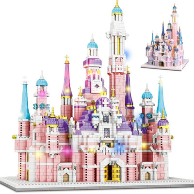 Dream Tale Princess Castle Architecture Building Blocks