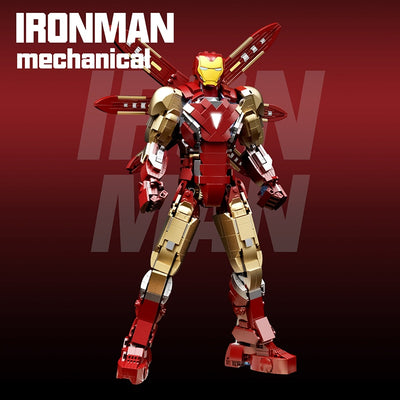 Marvel Iron Man Mecha Tony Stark Mecha Building Blocks The Avengers Bricks