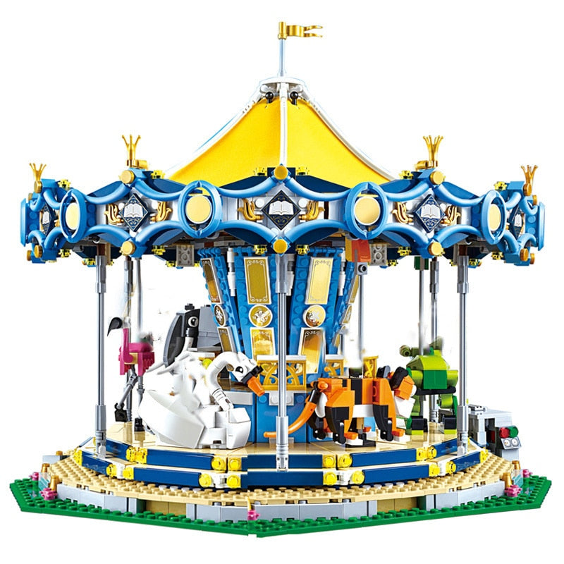 Carousel Kid DIY 2705PCS Building Blocks Bricks Toys