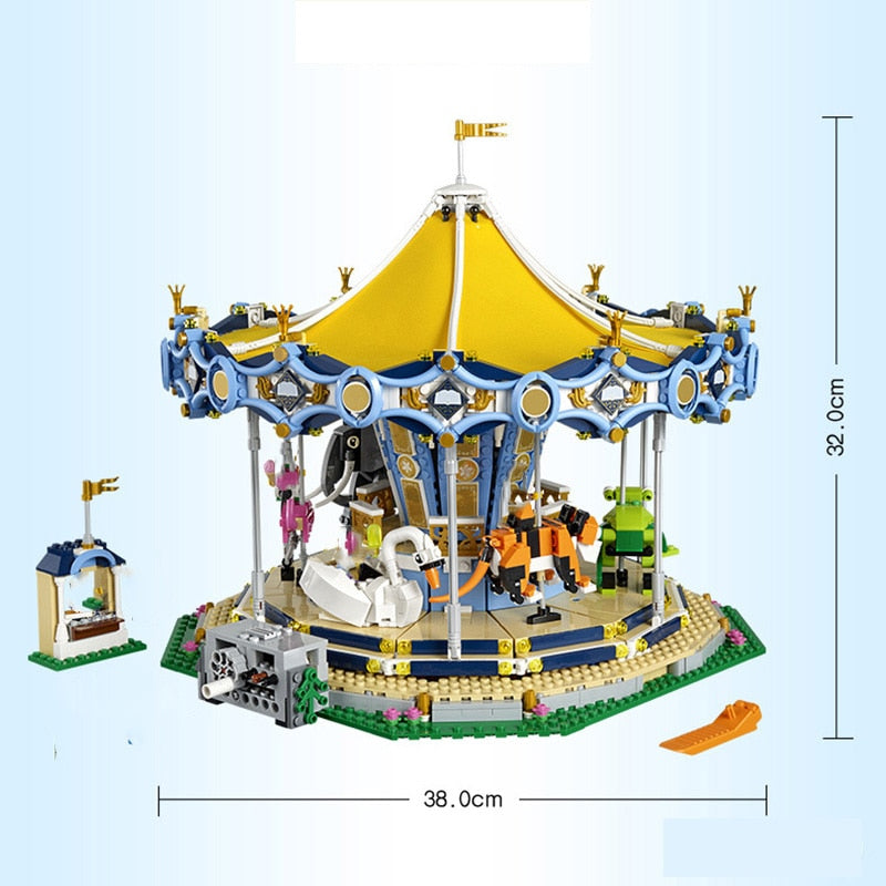 Carousel Kid DIY 2705PCS Building Blocks Bricks Toys