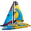 Racing Yacht Building Block Race Sailboat Bricks Toys