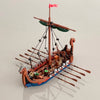 Medieval Military Viking Ship Model Building Blocks Sodiers Figures Boat Bricks Toys