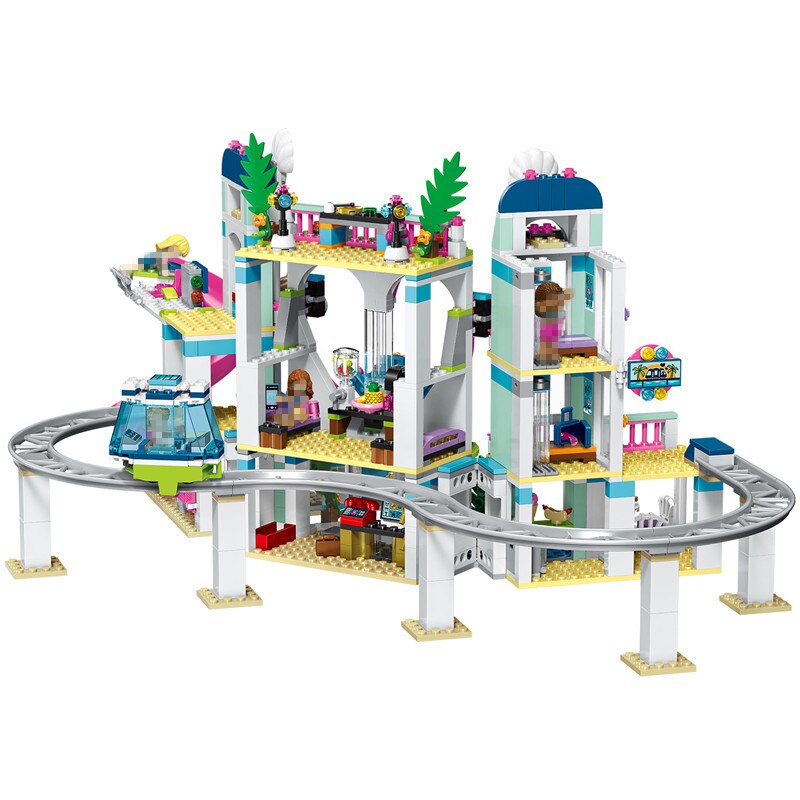 1039pcs HeartLake City Building Blocks