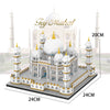 City Mini Bricks Taj Mahal World Famous Architecture Micro Model India Building Blocks