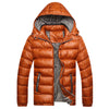 Winter Jackets Casual Parkas Men Coats Thick Thermal Shiny Coats Slim Fit