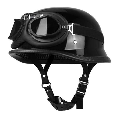 Fashion Style German Motorcycle Half Helmet Dot
