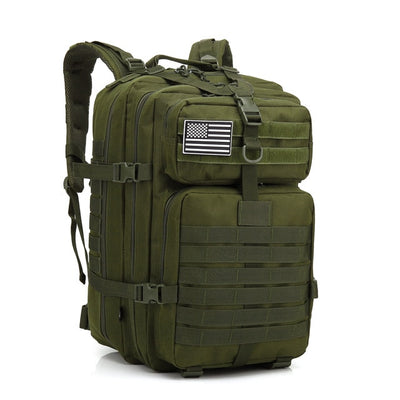 50L Military Tactical Backpack Training Gym Fitness Bag Outdoor Hiking Camping Travel Rucksack Trekking Army Molle Backpack