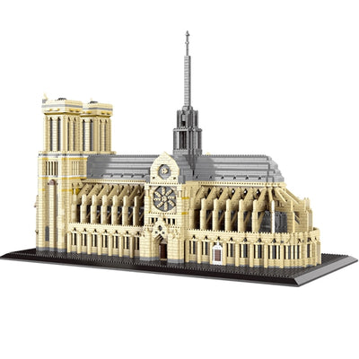 Diamond Mini Notre-Dame DE Paris Model Building Blocks Church Architecture Tibet Potala Palace bricks Toys