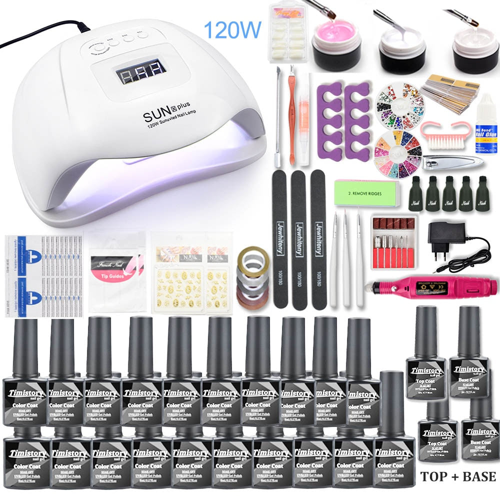 Nail Art Nail Kit Acrylic Powder Manicure Nail