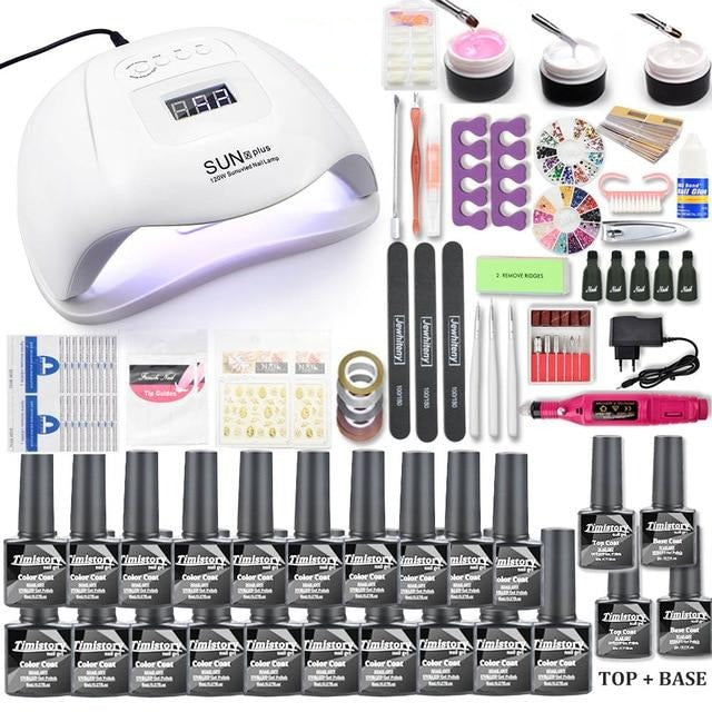 Nail Art Nail Kit Acrylic Powder Manicure Nail