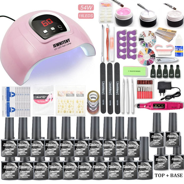 Nail Art Nail Kit Acrylic Powder Manicure Nail