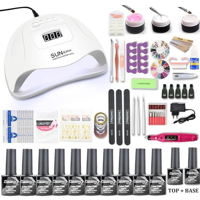 Nail Art Nail Kit Acrylic Powder Manicure Nail