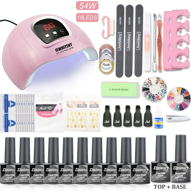 Nail Art Nail Kit Acrylic Powder Manicure Nail