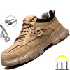 Men's Work Boots Steel Toe Safety Shoes Multiple Working Environments