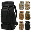 80L Large Military MOLLE Tactical Army Backpack Rucksack