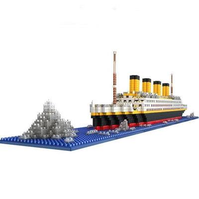 RMS Titanic Model Large Cruise Ship Building Blocks Bricks