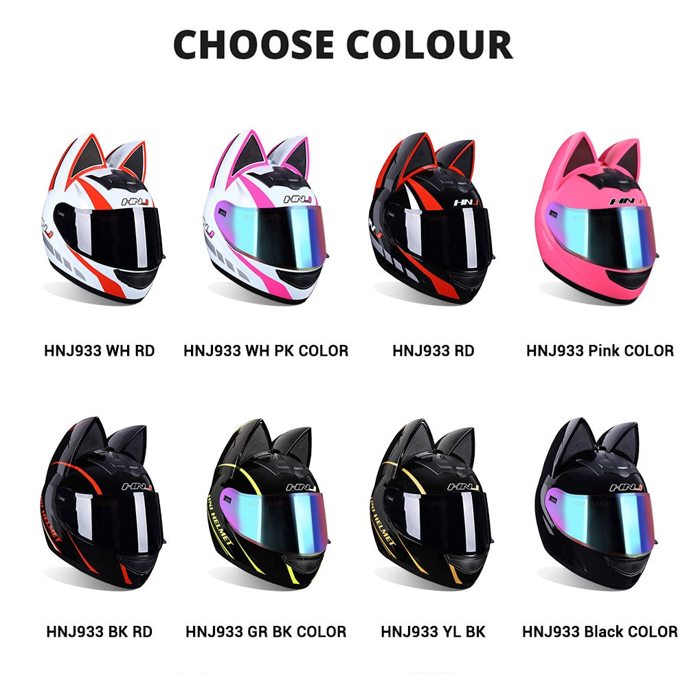 Womens Motorcycle Helmet Full Face Dot Fashionable & Lightweight