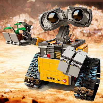 WALL E The Robot High-tech DIY Building Blocks Idea electic Figures Model