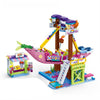 City Girl Friend Series Amusement Park Sea Rover Building Blocks Mermaid Ship Brick Toys Set