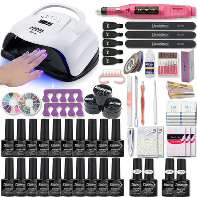 Acrylic Nail Kit Nail Drill Led Nail Lamp 20000rpm