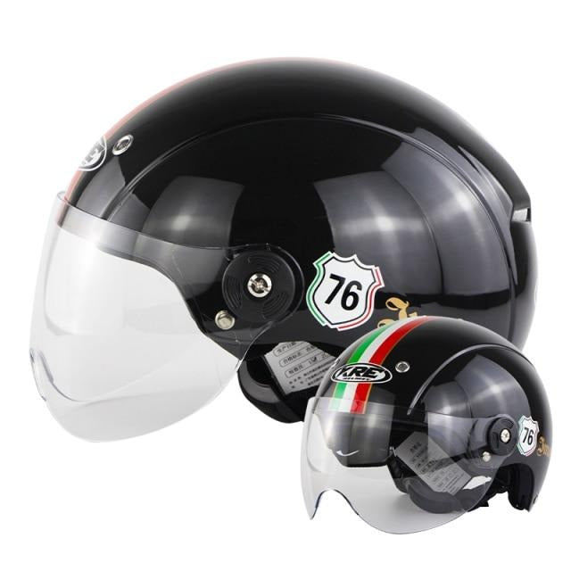 Womens Motorcycle Helmets Dot Half Face Light & Breathable