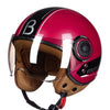 Motorcycle Helmet Open Face Classic German Style For Men & Women