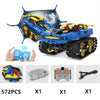 RC Racing Car Bricks Off-road Vehicle Tank Electric Building Blocks Technical APP Program Control Driving Toys