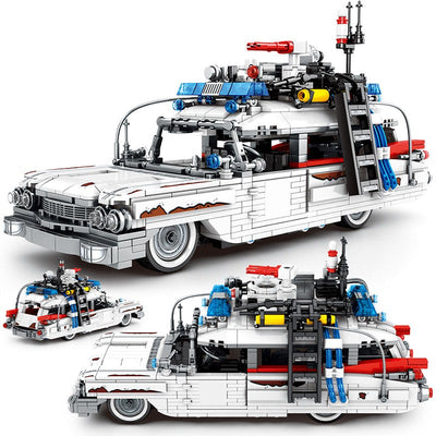 City Technical Vehicle Truck MOC Architecture Model Building Blocks Super Racing Car DIY Bricks Education Toys