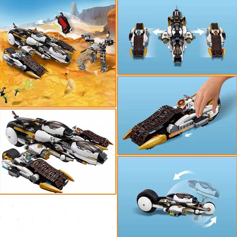 Ninjagoed Ultra Stealth Raider Building Blocks