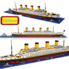 RMS Titanic Model Large Cruise Ship Building Blocks Bricks