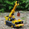 City Technical Construction Vehicle Engineering Mobile Crane Building Blocks kid Toys