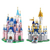 Disney Princess Castle House Building Blocks Kit Bricks Classic Cartoon Movie Animation Model