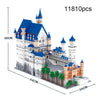11810 PCS Mini City New Swan Stone Castle Building Blocks World Famous Architecture Bricks Educational Toys