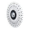 Luxury Diamond Crystal Sunburst Wall Clock